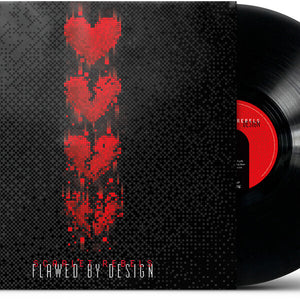 the album cover for Scarlet Rebels - Flawed By Design