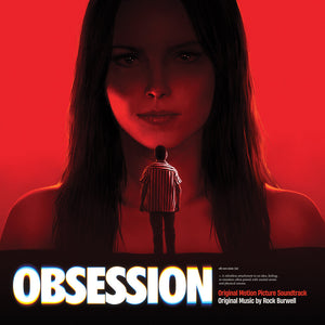 the album cover for Rock Burwell - Obsession (pearlescent Red Vinyl)