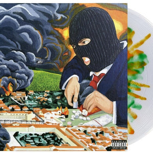 the album cover for Ot the Real - Wars I've Won (clear Vinyl With Orange & Green Splatter Vinyl/numbered)