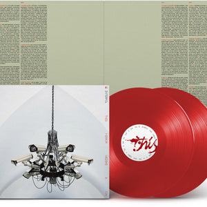 the album cover for Interpol - This Mirror Weighs a Ton [Indie Exclusive Transparent Red]