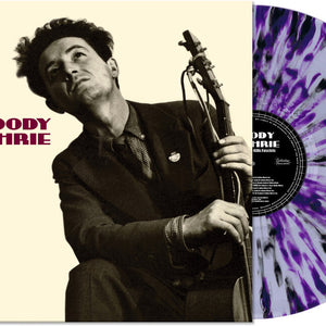 the album cover for Woody Guthrie - This Machine Kills Facists [Splatter]