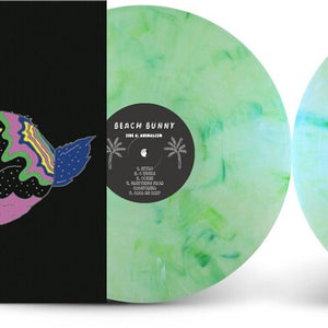 the album cover for Beach Bunny - Early Days: Animalism Pool Party Crybaby [Colored Vinyl]