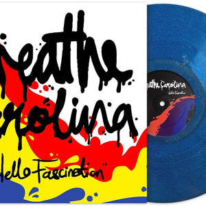 the album cover for Breathe Carolina - Hello Fascination (Blue) [Colored Vinyl] [Indie Exclusive]