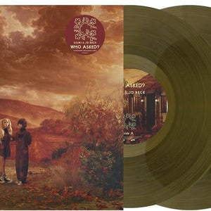 the album cover for DOMi & JD BECK - Who Asked? [Transparent Olive Green]
