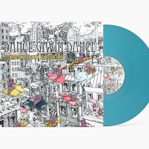 the album cover for Dance Gavin Dance - Downtown Battle Mountain Ii (15th Anniversary) (light Blue Glitter Vinyl) [Indie Exclusive]