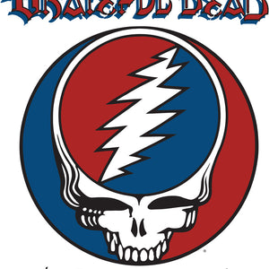 the album cover for Grateful Dead - Steal Your Face (spirit of '76) (grateful & Stealie Blue Vinyl) (brick & Mortar Exclusive)