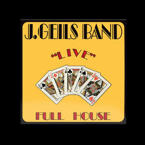 the album cover for J Geils Band - Live Full House