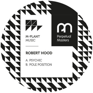 the album cover for Robert Hood - Psychic/pole Position