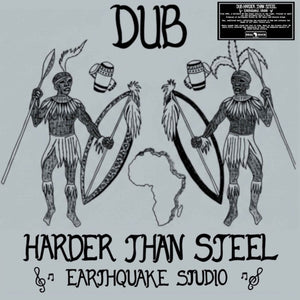 the album cover for Earthquake Studio - Dub Harder Than Steel