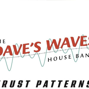 the album cover for Dave's Waves House Band - Trust Patterns [3CD]