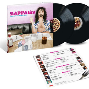 the album cover for Frank Zappa - Zappatite: Frank Zappa's Tastiest Tracks [2LP]