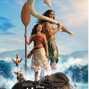 the album cover for Various Artists - Moana (Live Action) (Original Motion Picture Soundtrack)