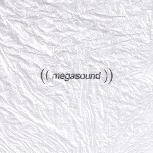 the album cover for Megasound - Megasound - Black & White Splatter (Blk) [Colored Vinyl]