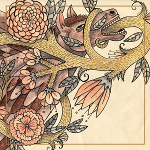 the album cover for Horse Feathers - Words Are Dead - (Deluxe Edition) [Deluxe] [Reissue]