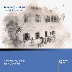the album cover for Various Artists - Johannes Brahms: the Violin Sonatas