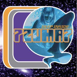 the album cover for 7zuma7 - Deep Inside... Beneath the Desert Floor: Chapter 11 (lavender Marbeled Vinyl)
