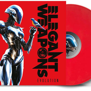 the album cover for Elegant Weapons - Evolution - Red [Colored Vinyl] (Red)