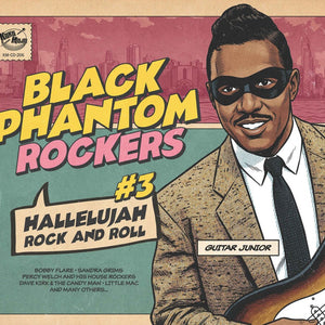 the album cover for Various Artists - Black Phantom Rockers Vol.3