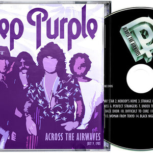 the album cover for Deep Purple - Across The Airwaves