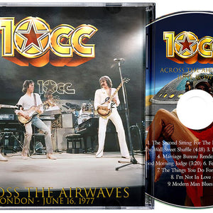 the album cover for 10cc - Across The Airwaves