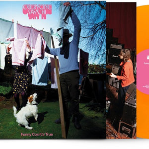the album cover for Everyone Says Hi - Funny Cos It's True [Color]