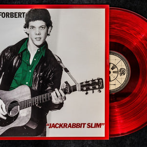 the album cover for Steve Forbert - Jackrabbit Slim [Colored Vinyl] (Red) [Remastered]