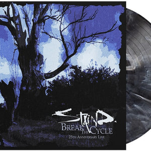 the album cover for Staind - Break the Cycle (25th Anniversary Live) [Black Ice/Black Wave]