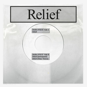 the album cover for Baba Stiltz - Relief