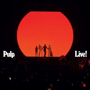 the album cover for Pulp - Live