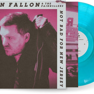 the album cover for Brian Fallon - Not Bad For New Jersey [Indie Exclusive Beachside Blue]