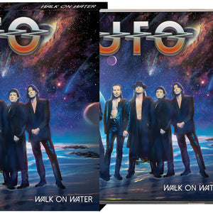 the album cover for UFO - Walk on Water