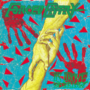 the album cover for Forced Entry - As Above. So Below (microcosm Splatter Colored Vinyl)
