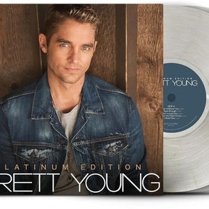the album cover for Brett Young - Brett Young [Colored Vinyl] (Plat) (Smok)