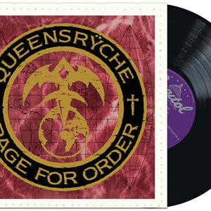 the album cover for Queensryche - Rage For Order