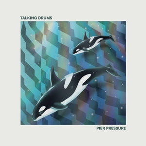 the album cover for Talking Drums - Pier Pressure