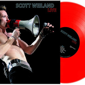 the album cover for Scott Weiland - Scott Weiland: Live [Colored Vinyl] [Limited Edition] (Red)