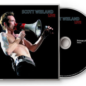 the album cover for Scott Weiland - Scott Weiland: Live