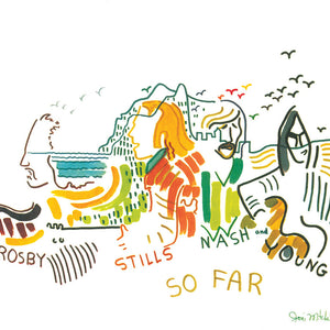the album cover for Crosby / Stills / Nash / Young - So Far