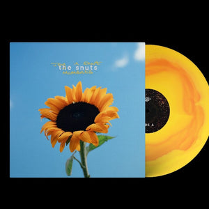 the album cover for The Snuts - Joy In Short Moments [Indie Exclusive Corona Effect Yellow + Orange]
