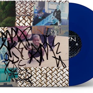 the album cover for Maxo Kream - O.Y.N (Blue) [Colored Vinyl]
