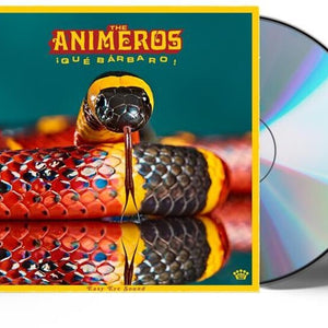 the album cover for The Animeros - Que Barbaro