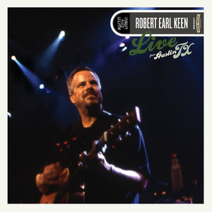 the album cover for Robert Earl Keen - Live From Austin, Tx [Indie Exclusive] Red, White, Blue (Blue)