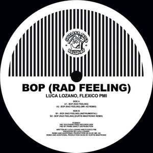 the album cover for Luca Lozano - Bop (Rad Feeling)