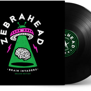 the album cover for Zebrahead - Brain Invaders
