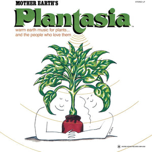 the album cover for Mort Garson - Mother Earth's Plantasia - 50th Anniversary [Multicolor Eco Mix]