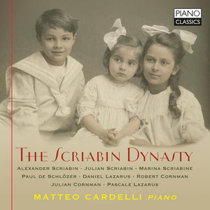 the album cover for Matteo Cardelli - Scriabin Dynasty