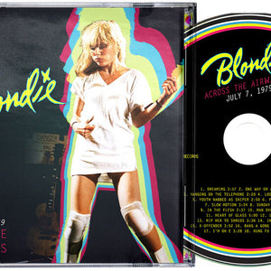 the album cover for Blondie - Across The Airwaves