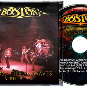 the album cover for Boston - Across The Airwaves