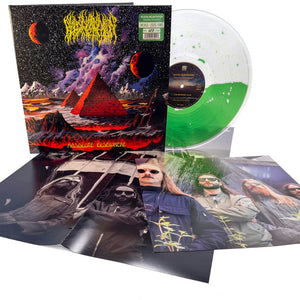 the album cover for Blood Incantation - Absolute Elsewhere - Deluxe [Indie Exclusive Emerald Liquid Filled]