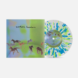 the album cover for feeble little horse - Modern Tourism (Blue) [Colored Vinyl] [Clear Vinyl] (Grn) [Reissue]